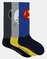 Shop Pack of 3 Men's Justice League Sports Socks-Design
