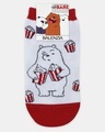 Shop Pack of 3 We Bare Bears Low Cut Socks Combo For Women