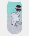 Shop Pack of 3 Women's We Bare Bears Low Cut Socks