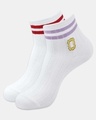 Shop Pack of 2 Friends theme High Ankle White Socks for Women-Front