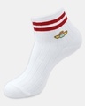 Shop Pack of 2 Friends theme High Ankle White Socks for Women-Full