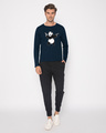 Shop Banksy Panda Full Sleeve T-Shirt-Full