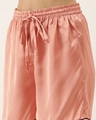 Shop Women Blush Solid Pink Satin Night Suit