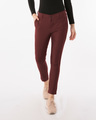 Shop Barn Red Lightweight Slim Oxford Pants-Front