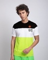 Shop Basket Ball Pocket Color Block T-Shirt-Front