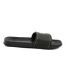 Shop Men's Black Bat Call Printed Velcro Sliders-Design