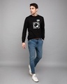 Shop Bat Code Hi Fleece Light Sweatshirts (BML)-Design