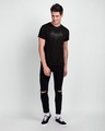 Shop Bat Drip Half Sleeve T-Shirt (BML) Black-Design