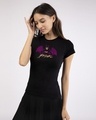 Shop Bat Girl Half Sleeve T-Shirt (BML)-Design