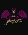 Shop Bat Girl Round Neck 3/4th Sleeve T-Shirt (BML)-Full