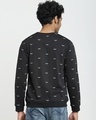 Shop Men's Black Batman All Over Printed Sweatshirt-Design