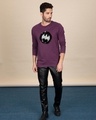 Shop Batman Applique Full Sleeve T-Shirt (BML)-Design