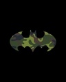 Shop Batman Camo Boyfriend T-Shirt (BML) Black-Full