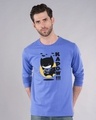 Shop Batman Chibi Full Sleeve T-Shirt (BML)-Front