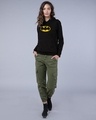 Shop Batman Classic Logo Fleece Hoodie (BML)-Design