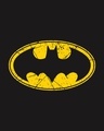 Shop Batman Classic Logo Half Sleeve T-Shirt (BML)-Full