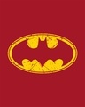 Shop Batman Classic Logo Half Sleeve T-Shirt (BML)