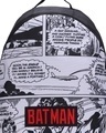 Shop Unisex Black Batman Comic Script Printed Small Backpack