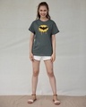 Shop Batman Dripping Boyfriend T-Shirt (BML)-Design