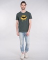 Shop Batman Dripping Half Sleeve T-Shirt (BML)-Full