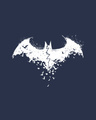 Shop Batman Intense Logo Glow In Dark Fleece Light Sweatshirt (BML)-Full