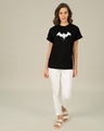 Shop Batman Intense Logo Glow In Dark Boyfriend T-Shirt (BML) -Design