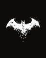 Shop Batman Intense Logo Glow In Dark Boyfriend T-Shirt (BML) -Full
