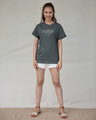 Shop Batman Line Glow In Dark Boyfriend T-Shirt  (BML)-Design
