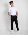 Shop Batman Logo Casual Badge Jogger Pants-Full