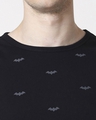 Shop Men's Black Batman Minimal AOP Vest