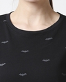 Shop Batman Minimal Boyfriend AOP T-Shirt