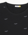 Shop Batman Minimal Boyfriend AOP T-Shirt
