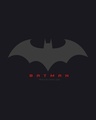 Shop Batman Outline Logo(BML) Full Sleeve Hoodie T-shirt-Full