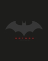 Shop Men's Black Batman Outline Logo Graphic Printed Vest-Full