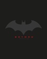 Shop Men's Black Batman Outline Logo Graphic Printed Vest-Full