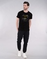 Shop Batman Torn Half Sleeve T-Shirt (BML)-Full
