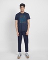 Shop Batmobile Blueprint Half Sleeve T-Shirt (DCL)-Design