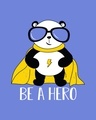 Shop Be A Hero Panda Half Sleeve T-Shirt