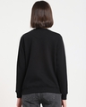 Shop Women's Black Be A Rainbow Typography Sweater-Design