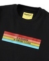 Shop Women's Black Be A Rainbow Typography Sweater
