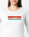 Shop Be a rainbow Full Sleeve T Shirts-Front