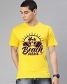 Shop Beach Please Half Sleeve T Shirt For Men-Front