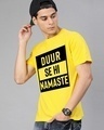 Shop Duur Se Hi Namaste Half Sleeve T Shirt For Men-Design