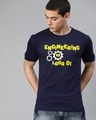 Shop Engineering Ne Laga Di Half Sleeve T Shirt For Men-Front