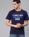 Shop Personality Dekh Half Sleeve T Shirt For Men-Front