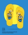 Shop Be Blah Minion Printed Mens Flip-flop