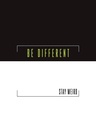 Shop Be-different-panel Color Block T-Shirt-Full