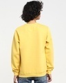 Shop Men's Yellow Be Good Typography Sweater-Design