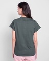 Shop Be Kind Colorblock Boyfriend T-Shirt Nimbus Grey-Design