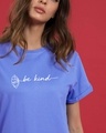 Shop Be Kind Flower Boyfriend T-Shirt-Front